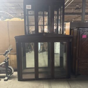 Vintage Mahogany China Cabinet